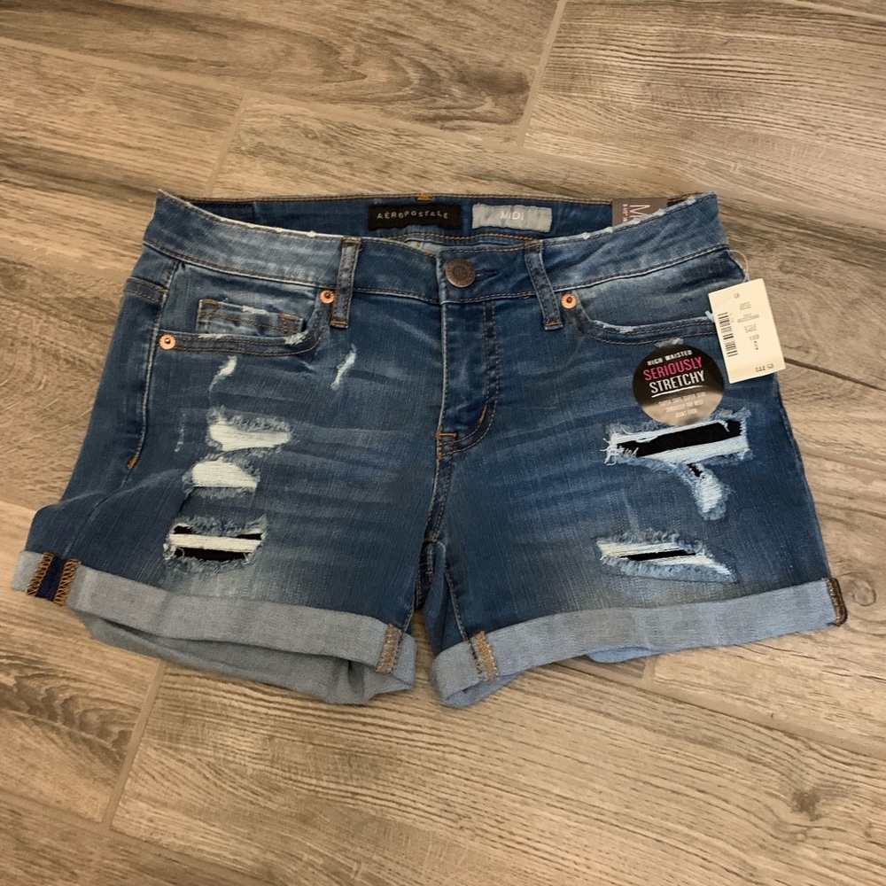 aeropostale jean shorts